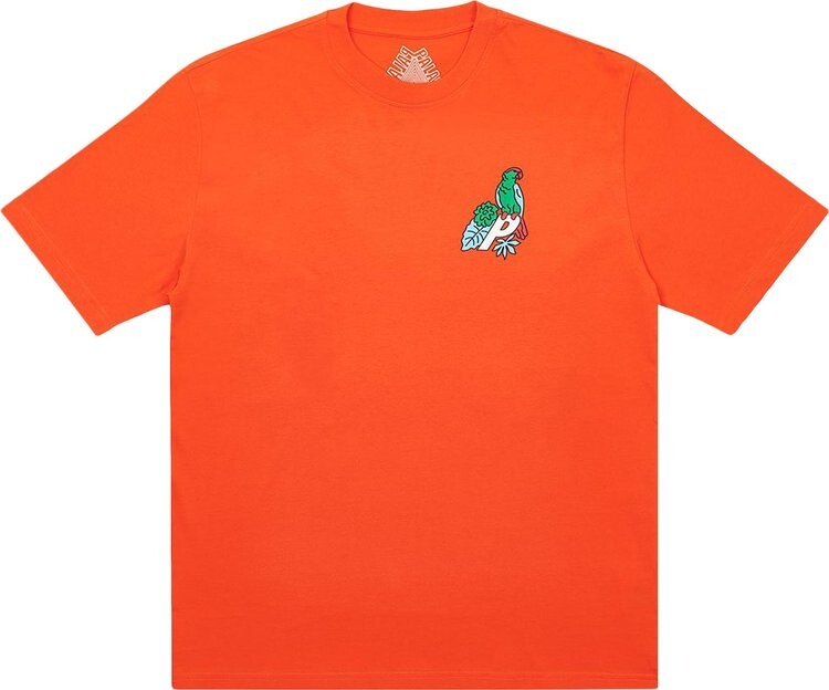 

Футболка Palace Parrot Palace-3 T-Shirt 'Dark Orange', оранжевый