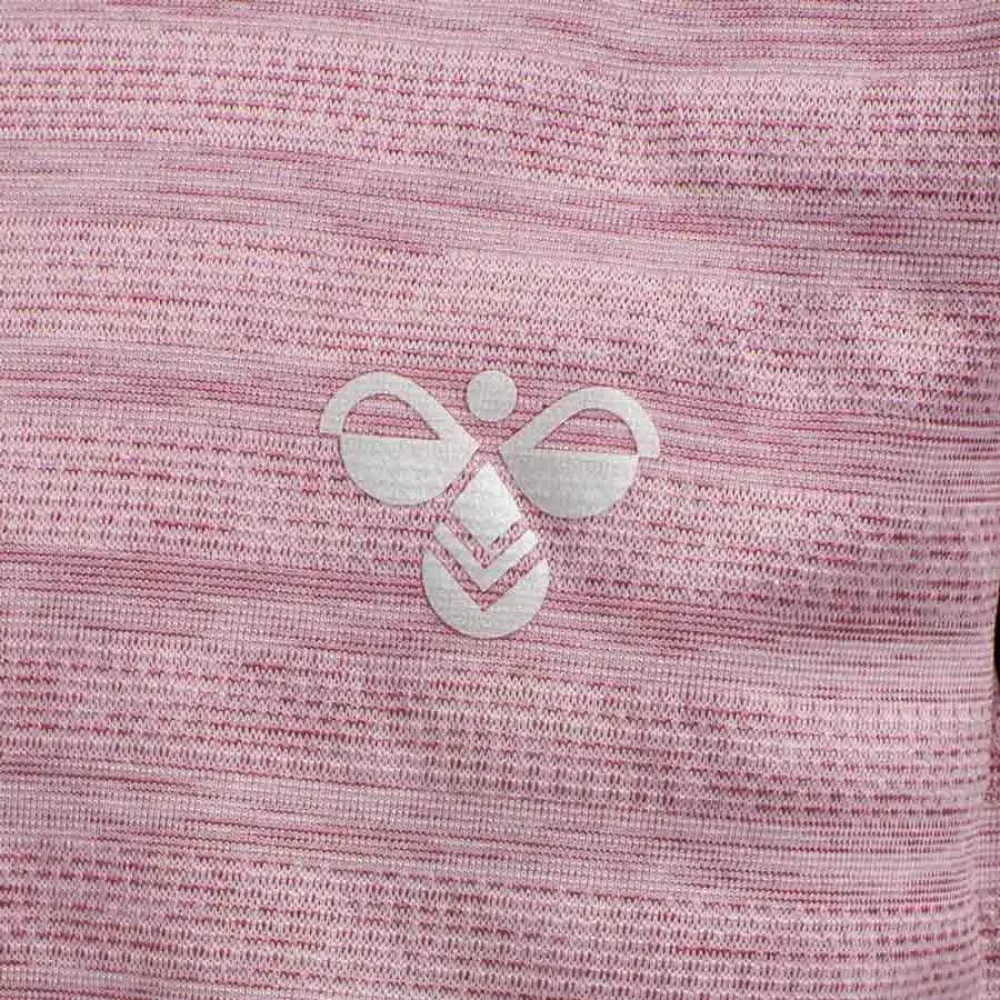 Детская футболка с принтом hmlDAKOTA Hummel, Pink — фото 4