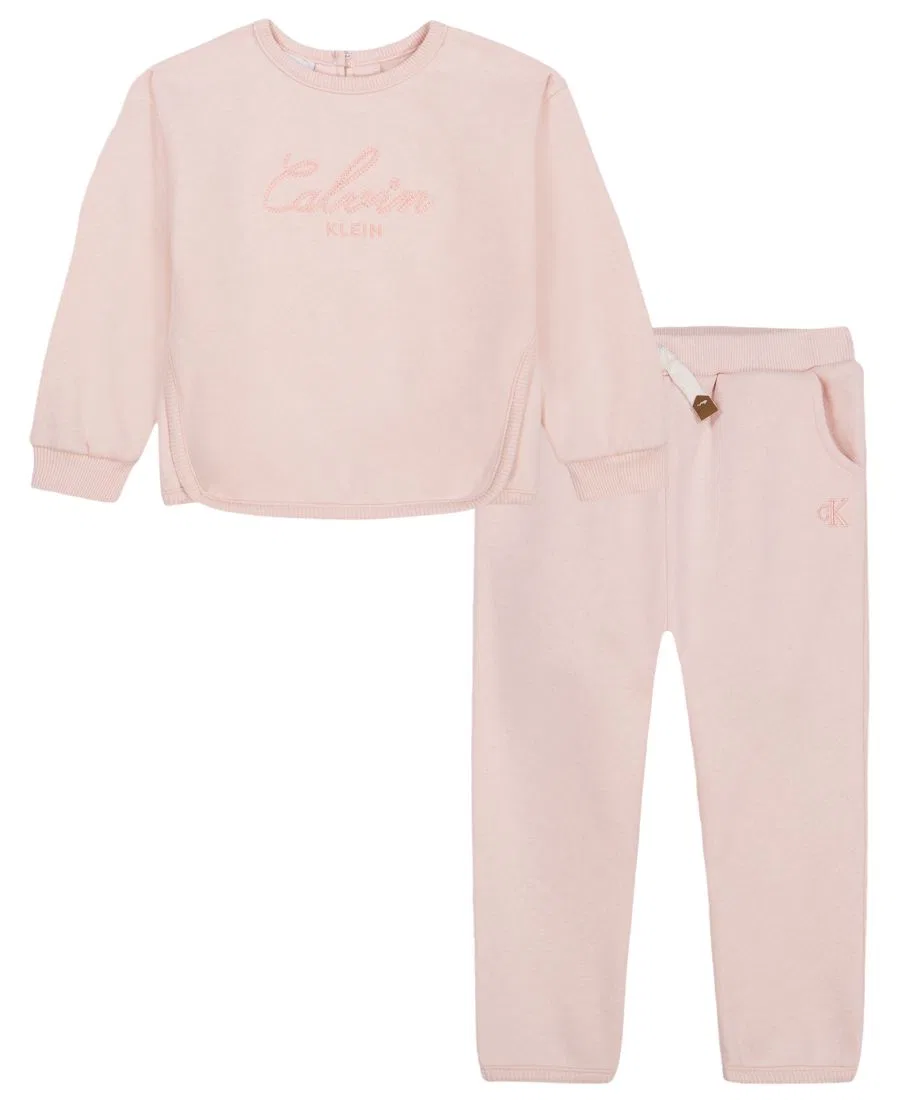 Комплект из топа и брюк Calvin Klein, Pink