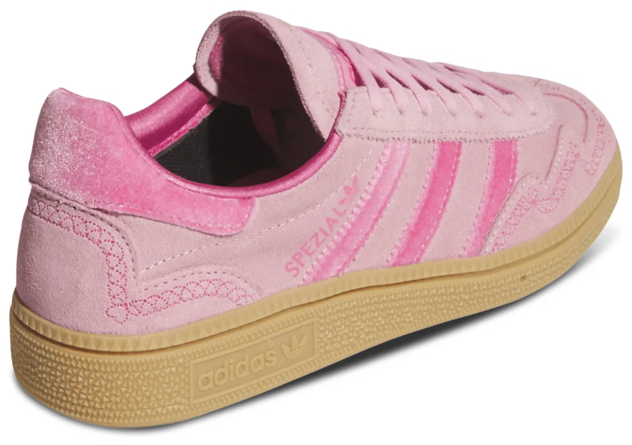 Кроссовки для девочек Handball Spezial Adidas, розовый — фото 3