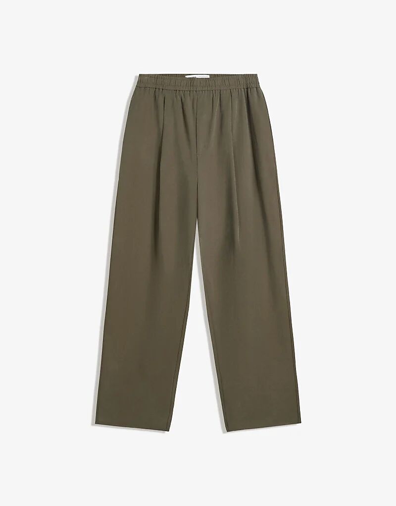 

Свободные брюки Bershka Jogger цвета хаки