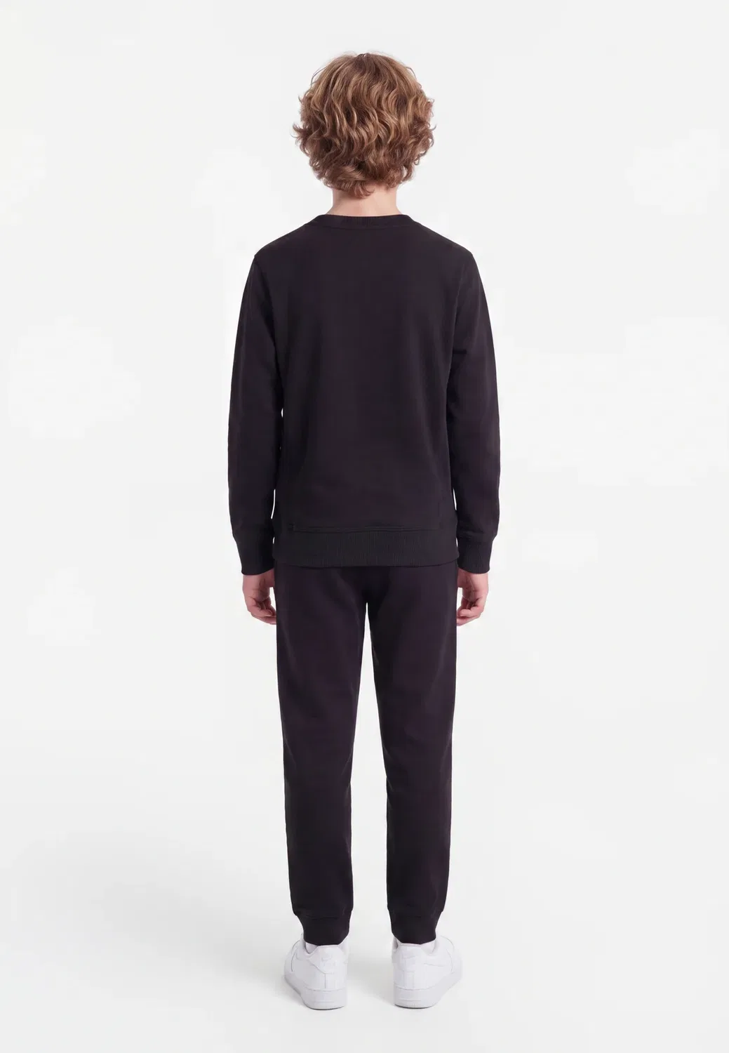 Свитшот Jjecolton с круглым вырезом Jack & Jones Junior, Black — фото 2