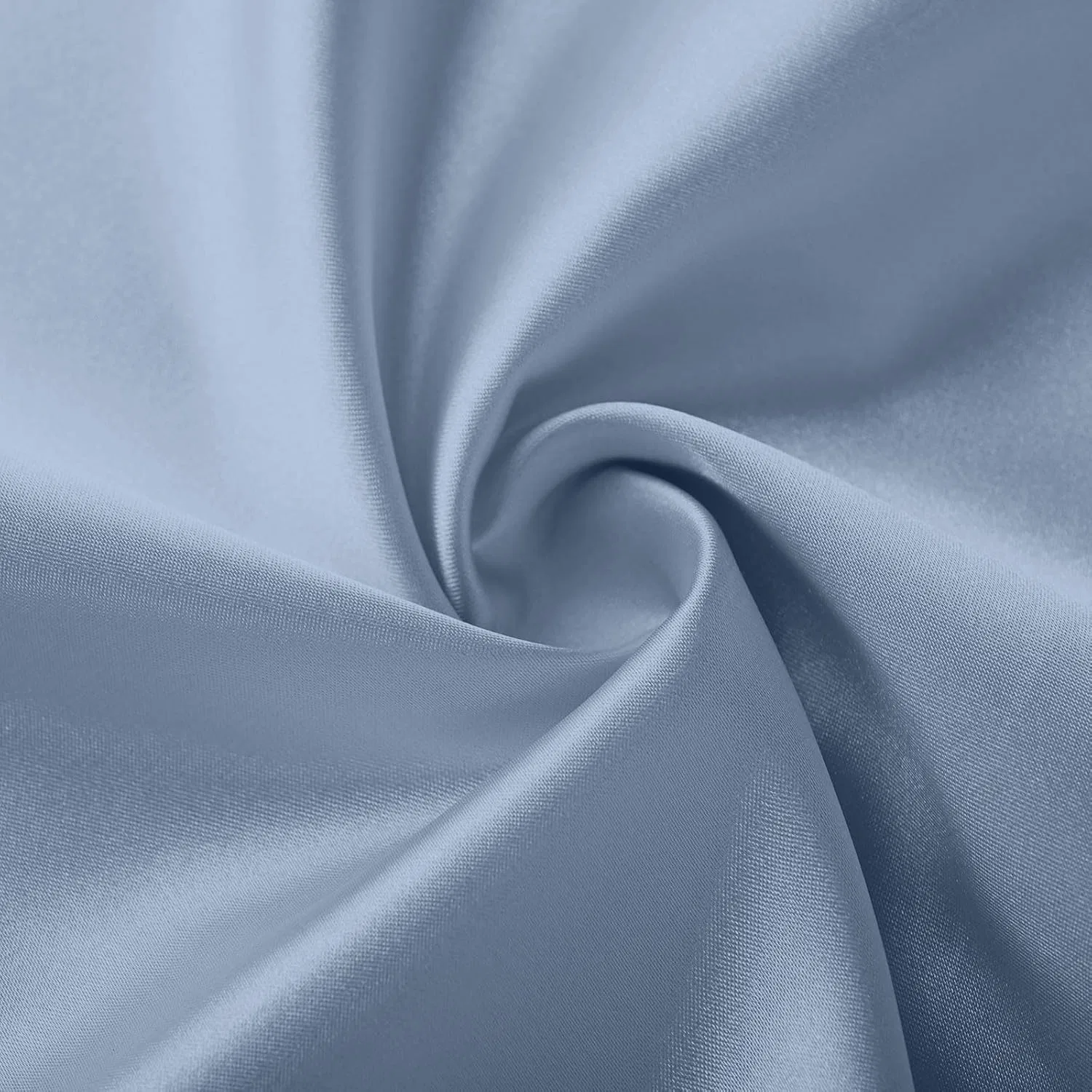 Женская блуза с драпированным вырезом Satin Silk, A-blue — фото 3