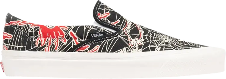 

Кеды Vans Classic Slip-On 98 DX Anaheim Factory - Spider Web, черный
