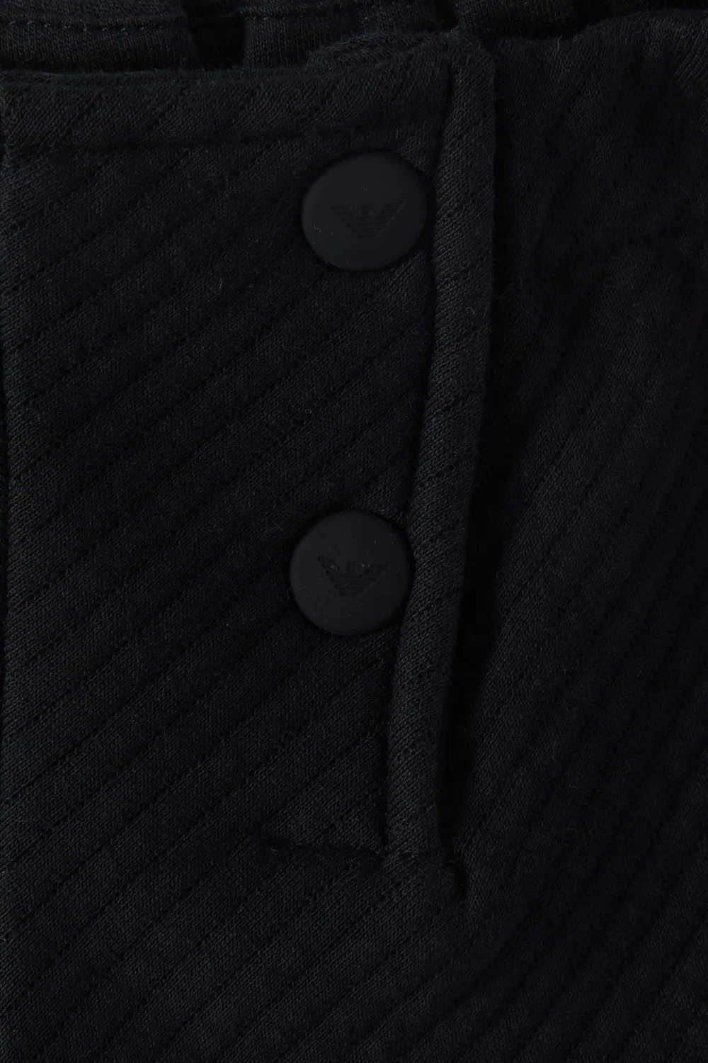 Брюки широкие с текстурой Emporio Armani — фото 4