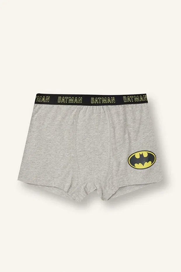 Детские боксеры для мальчиков с принтом Batman 3-pack Defacto, Black — фото 2
