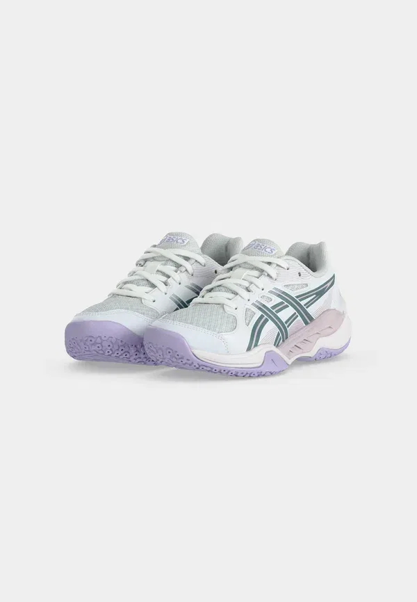 Кроссовки Gel Powerbreak унисекс для бега Asics, белый/бирюзовый — фото 3