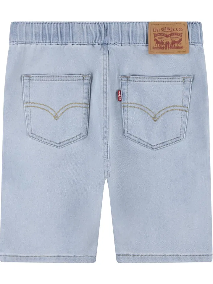 Шорты джинсовые Levi'S Kids, голубой — фото 2