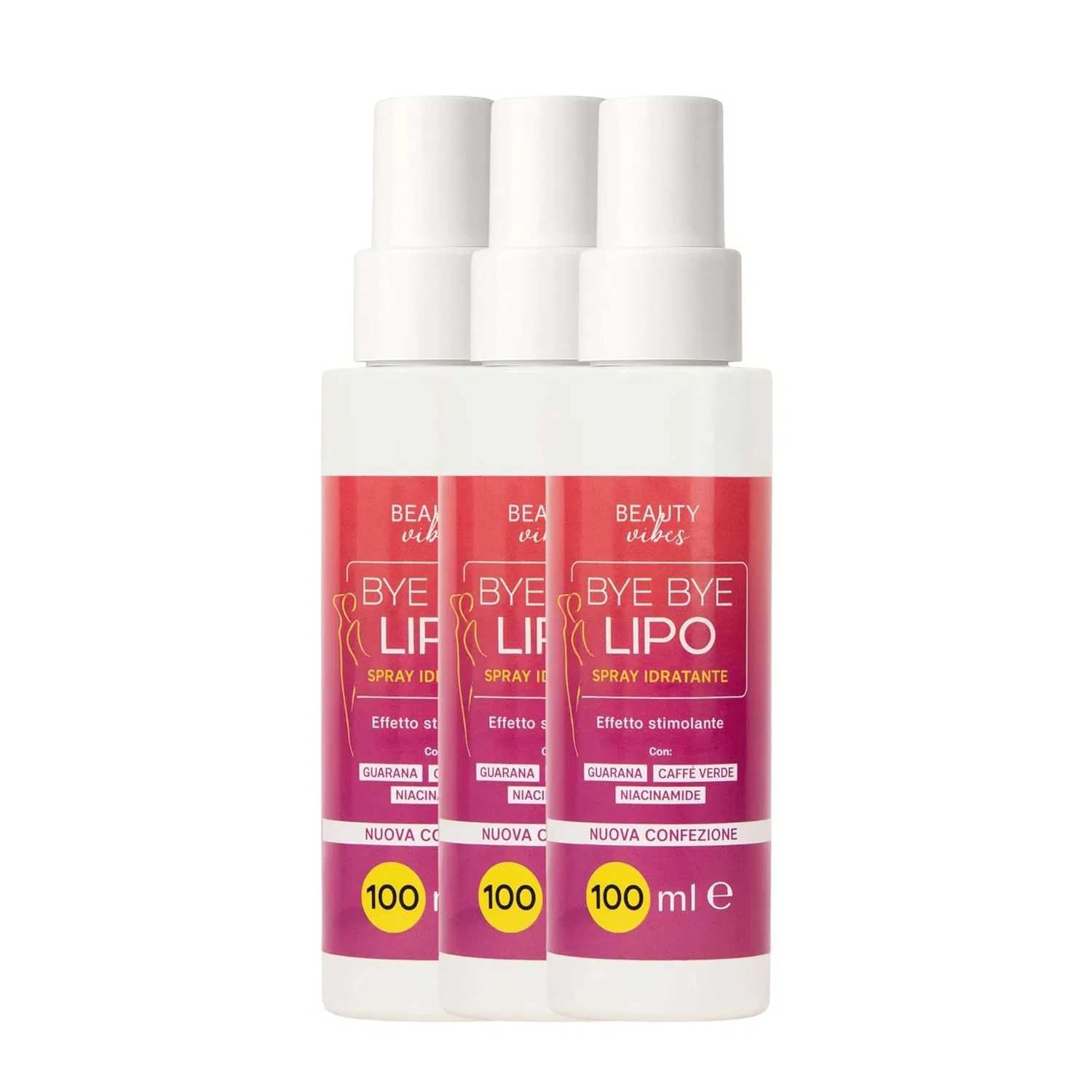 Антицеллюлитный спрей Bye Bye Lipo, ALOHALABS, 300 мл