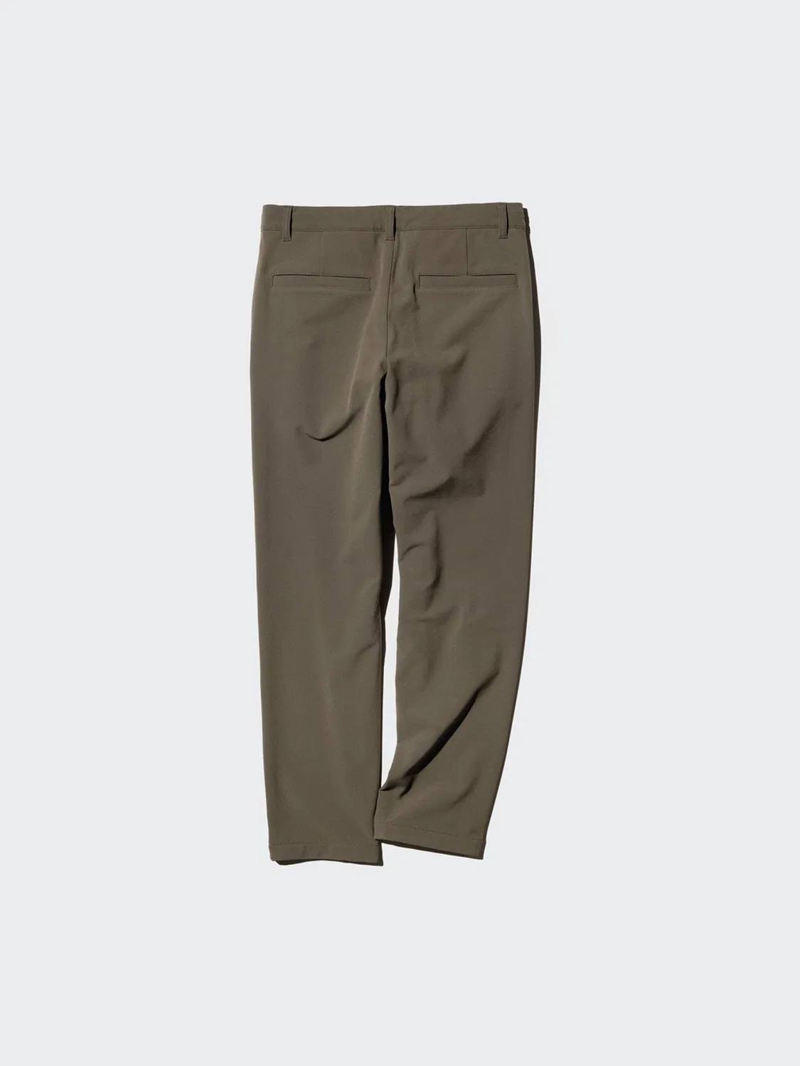 Брюки утепленные Uniqlo, темно-бежевый — фото 3
