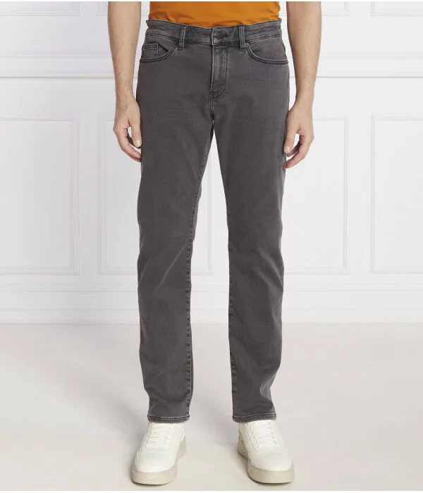 Мужские джинсы slim fit Delaware BOSS, Grafite