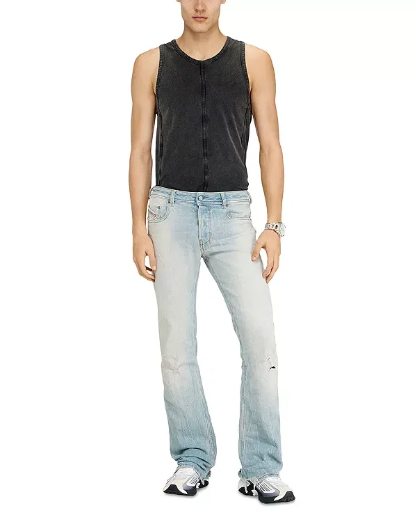 Мужские джинсы bootcut с заниженной талией 2007 Zatiny Diesel, Denim — фото 2