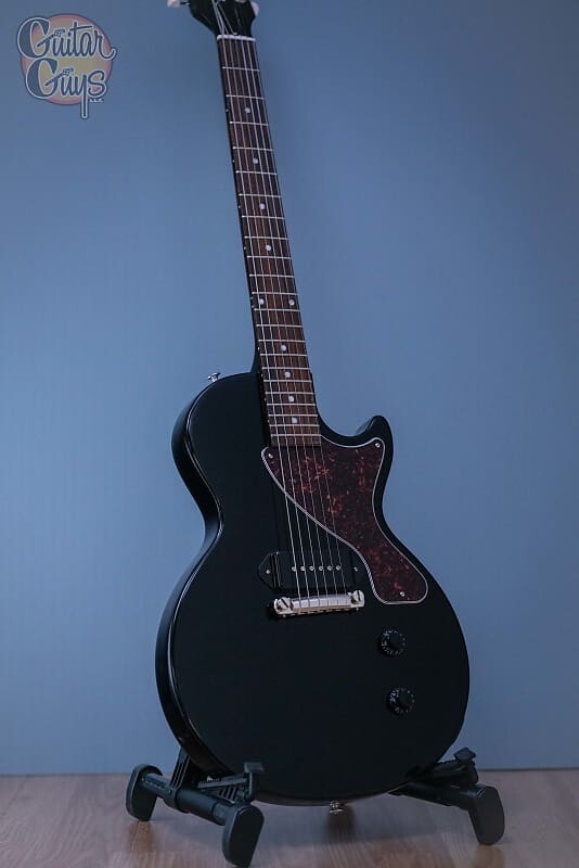 

Gibson Les Paul Junior Ebony, Синий, Gibson Les Paul Junior Ebony