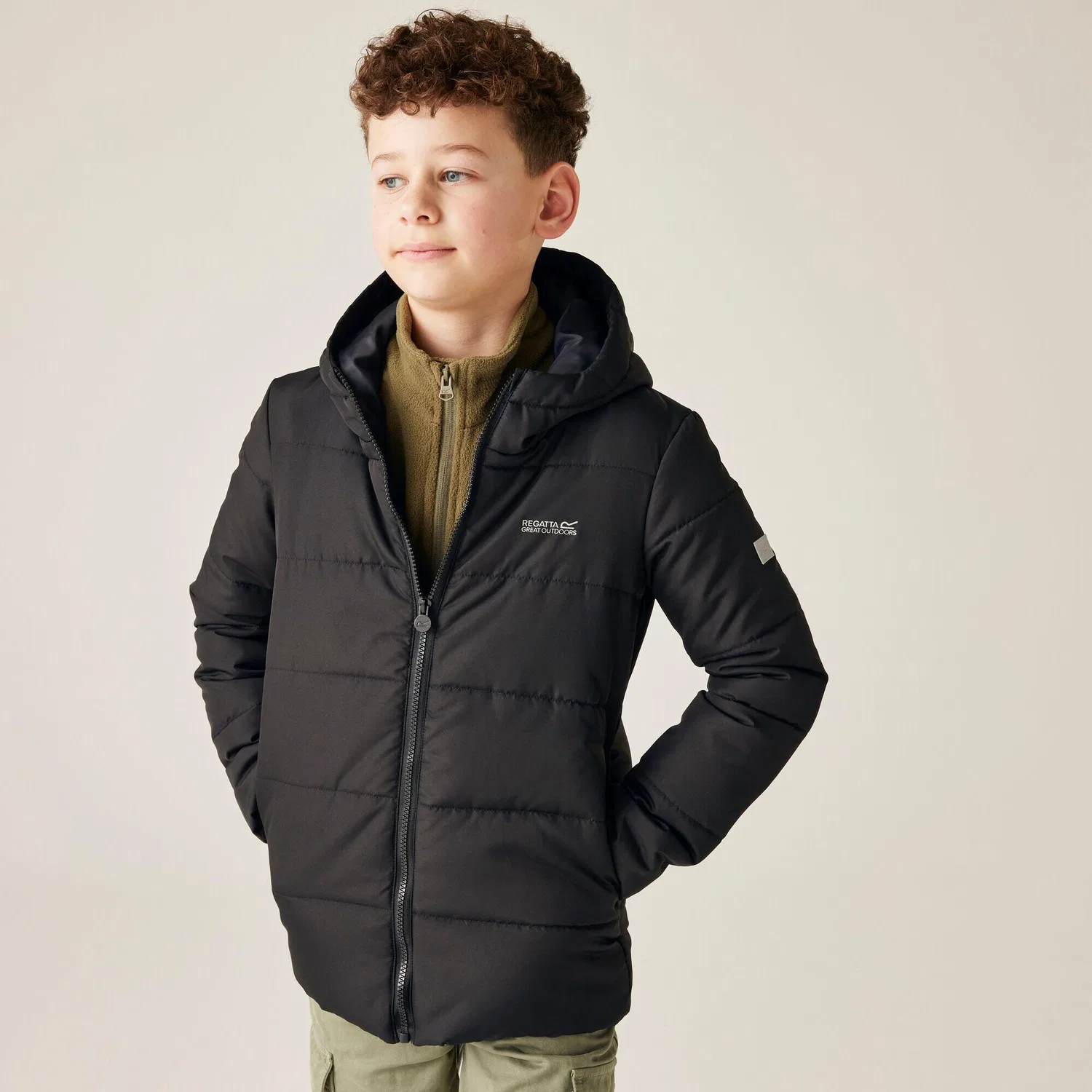 Детская утепленная куртка Halkner Thermoguard Regatta, Schwarz