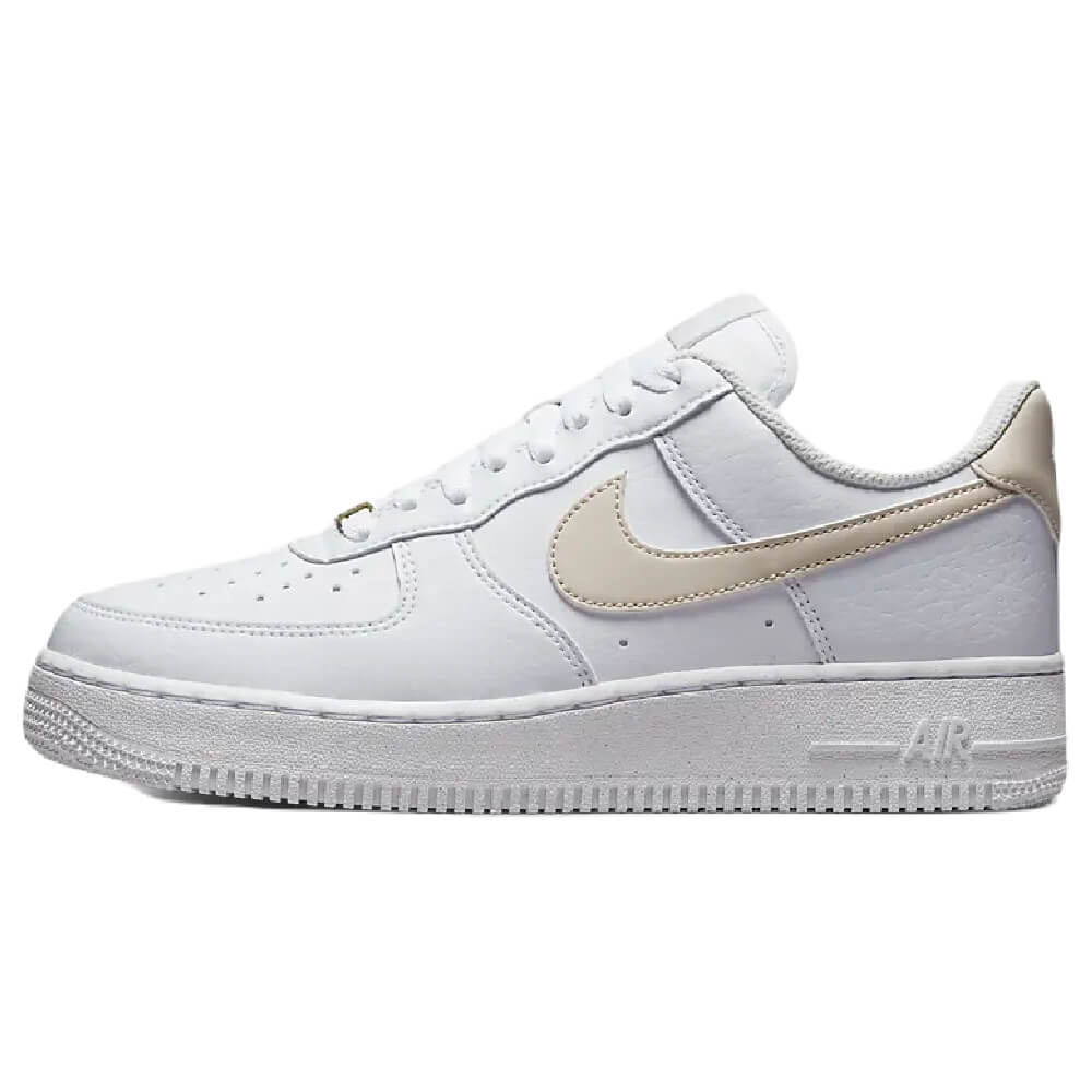 Кроссовки Nike Air Force 1 07 Next Nature, белый/бледно-желтый - фото