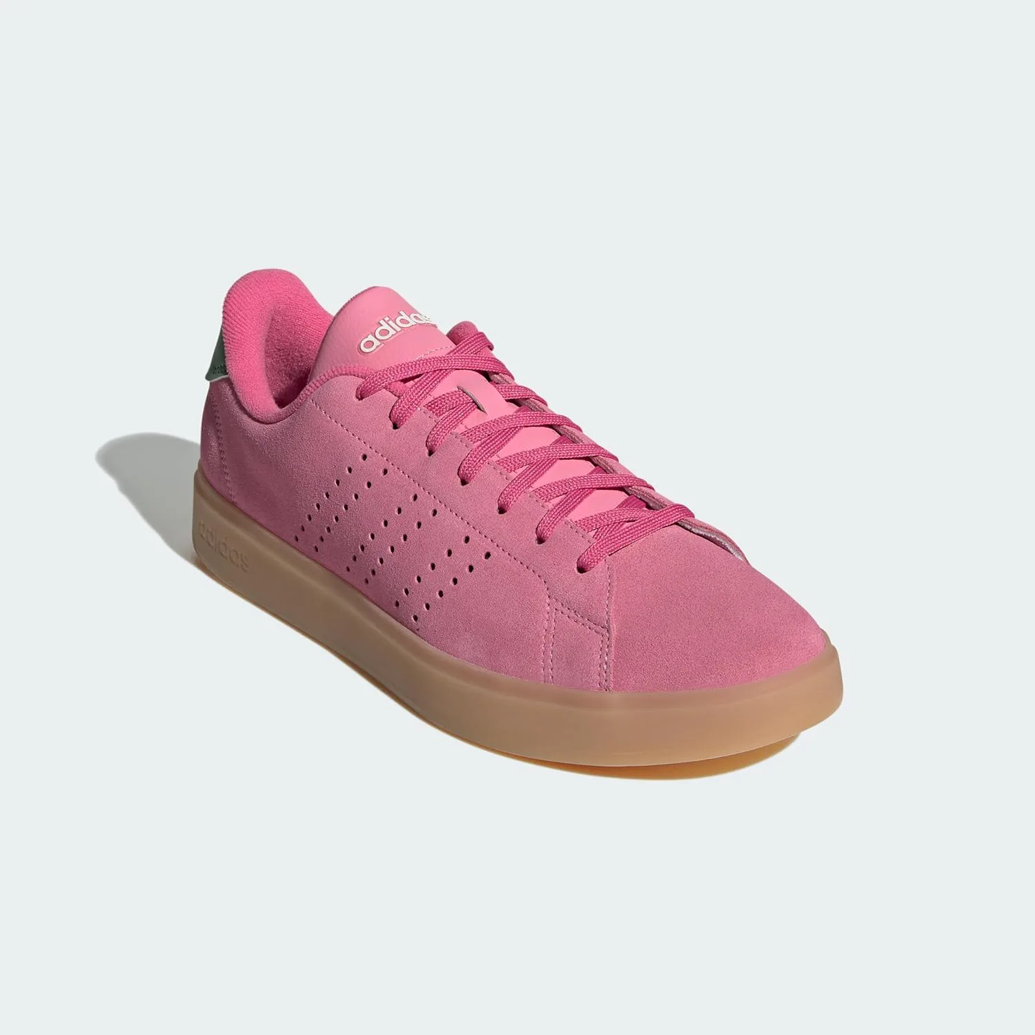Мужские кроссовки Adidas Advantage 2.0, розовый/черный/зеленый — фото 2