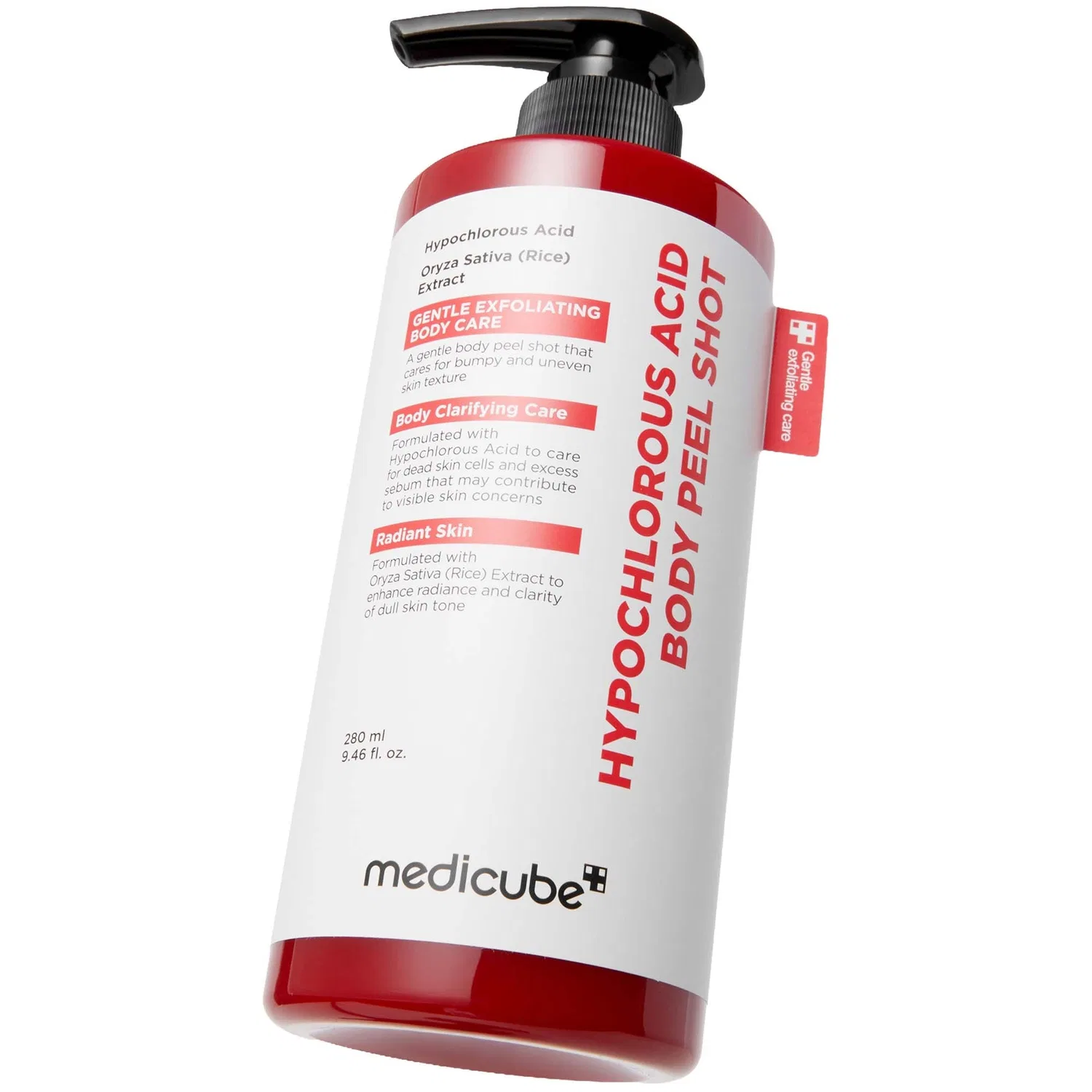 Пилинг-лосьон для тела с гипохлористой кислотой Hypochlorous Acid Body Peel Shot Medicube, 280 мл — фото 2