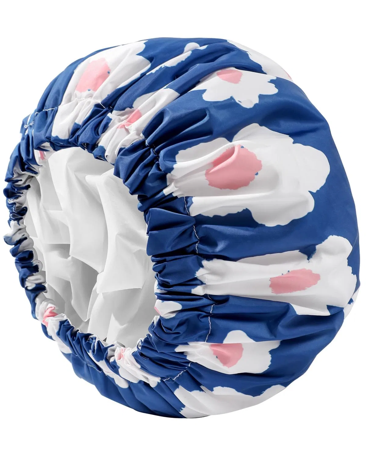 Шапочка для душа, Extra Large, YIZIJIZI, 1 шт, 34.8x34.8x1.27 см, 159 г, Синий