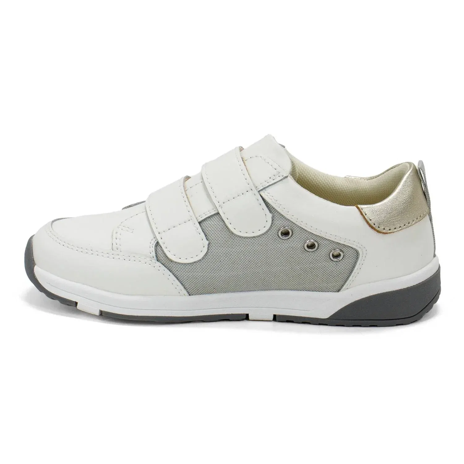 Детские кроссовки для девочек с застежкой-велкро Star Squad Old Soles, White — фото 2