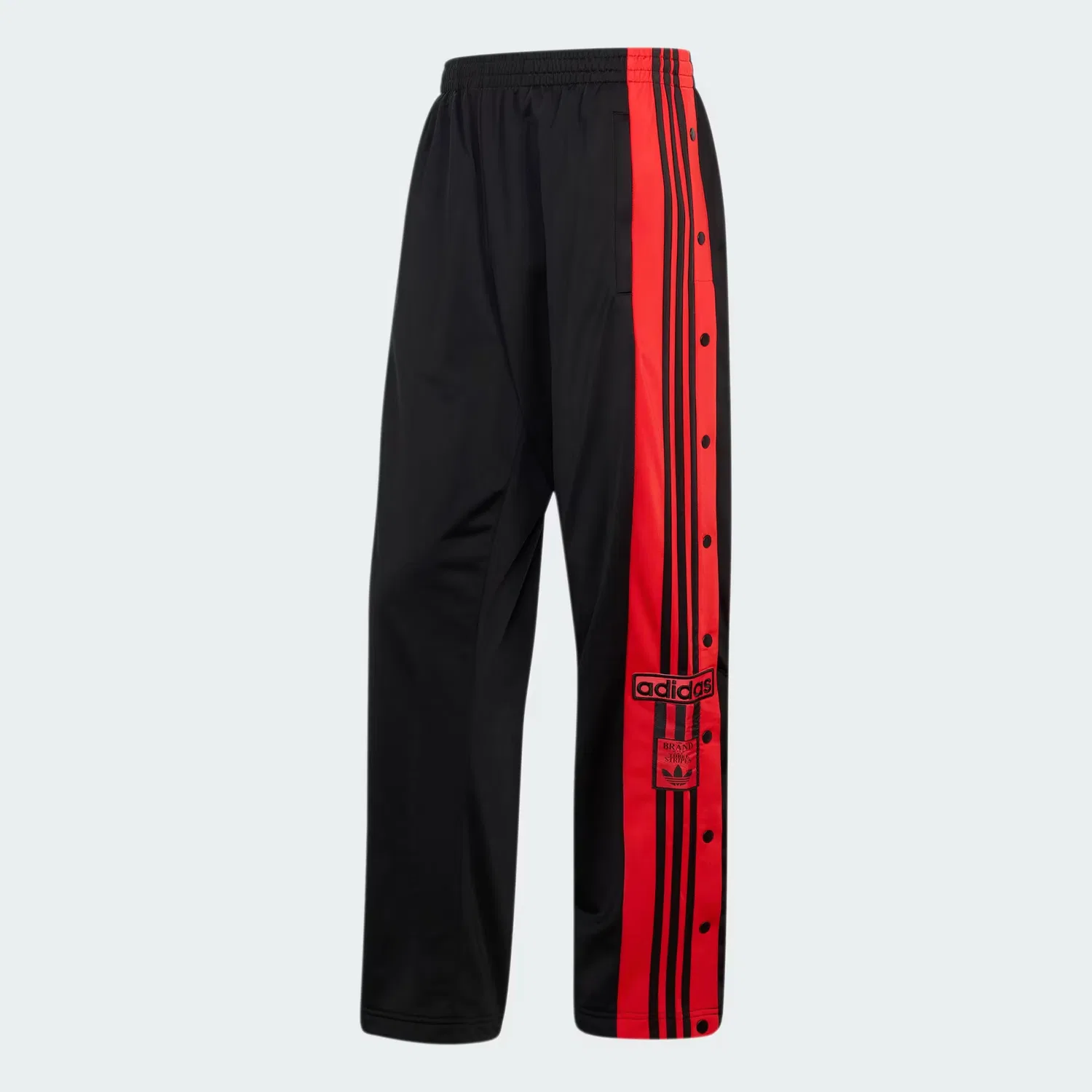 Мужские спортивные штаны на завязках ADIBREAK CLASSIC Adidas Originals, черный/ярко-красный — фото 4