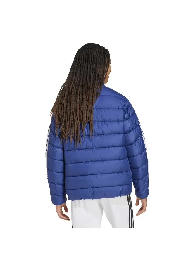 Куртка утепленная с длинным рукавом Ess 3s sd jkt Adidas, темно-синяя — фото 3
