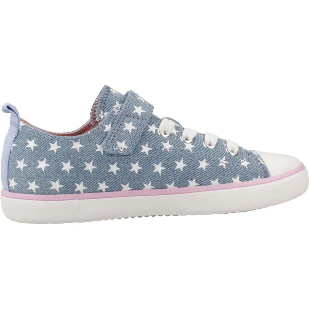 Детские кроссовки для девочек J Gisli Girl Geox, Blue — фото 4
