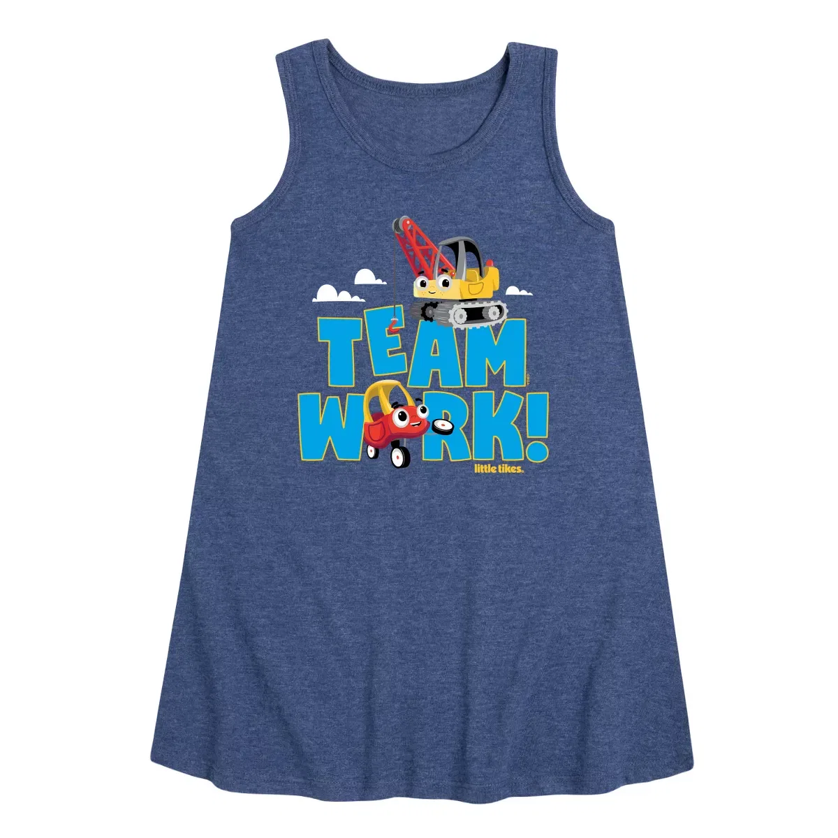 Детское платье для девочек без рукавов Little Tikes, Heather Navy