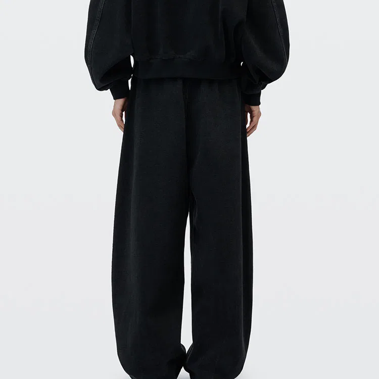 Женские джинсы с эффектом потертости Alexander Wang, Washed Black — фото 4