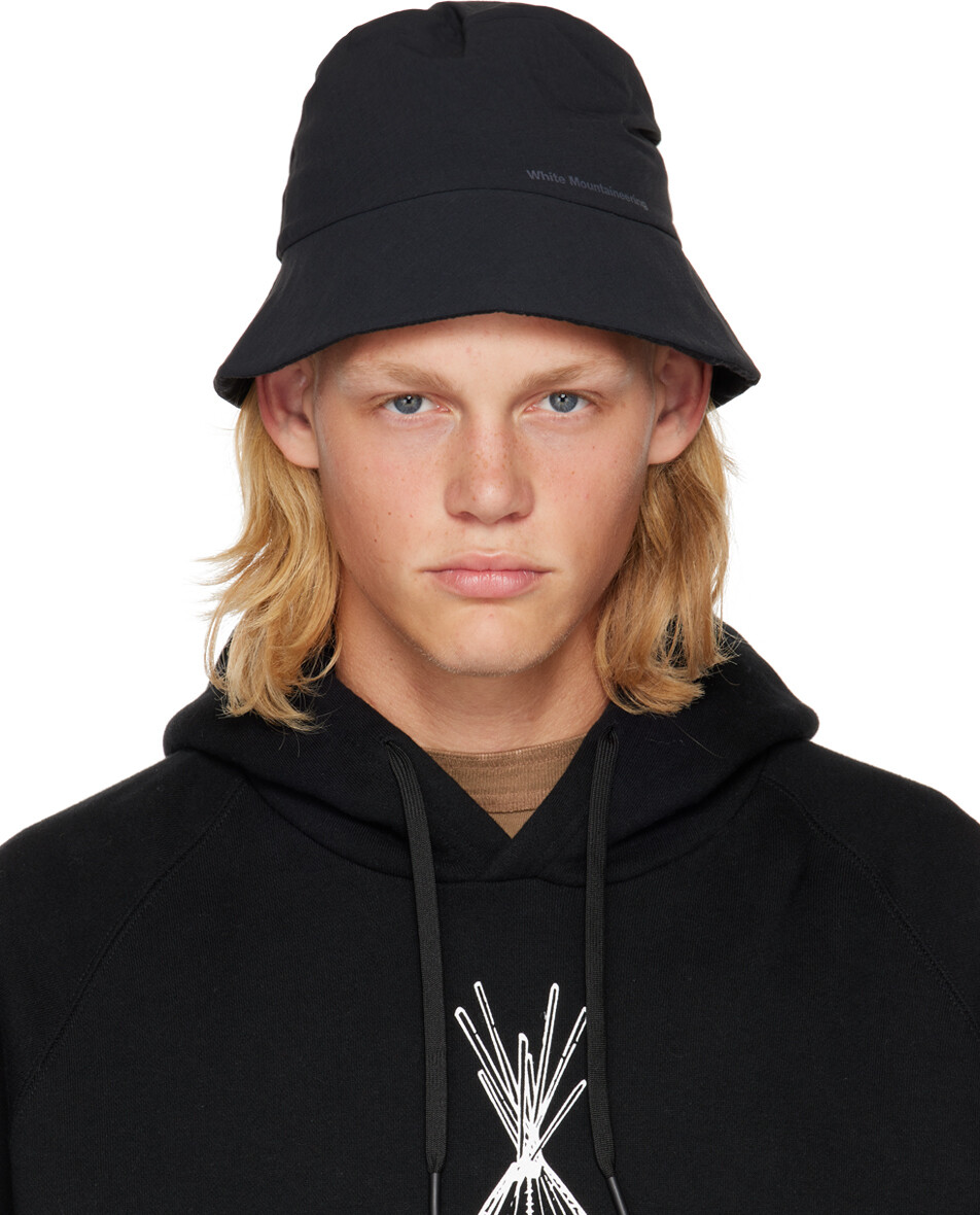

Черная панама из штормового флиса White Mountaineering︎