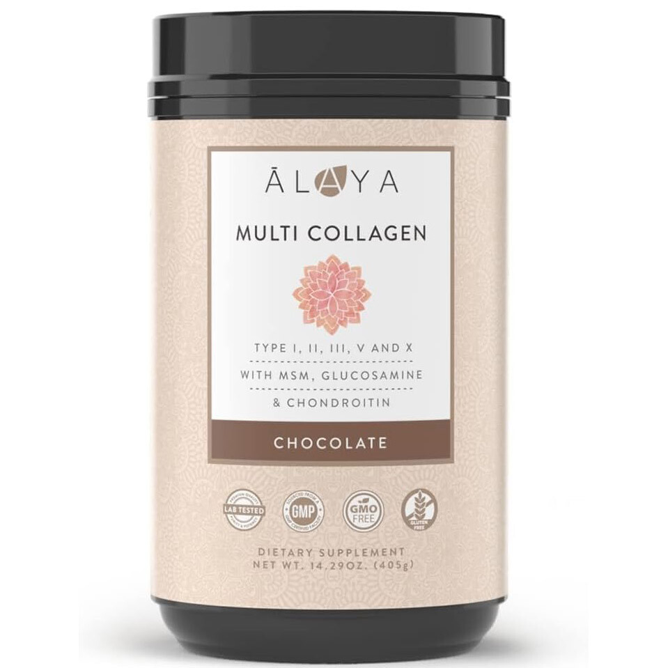 

Коллаген Alaya Naturals Multi Powder MSM + GC Chocolate, 405 гр