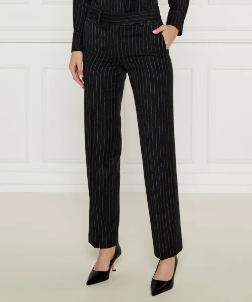 

Вязаные шерстяные брюки Straight fit Michael Kors, серый