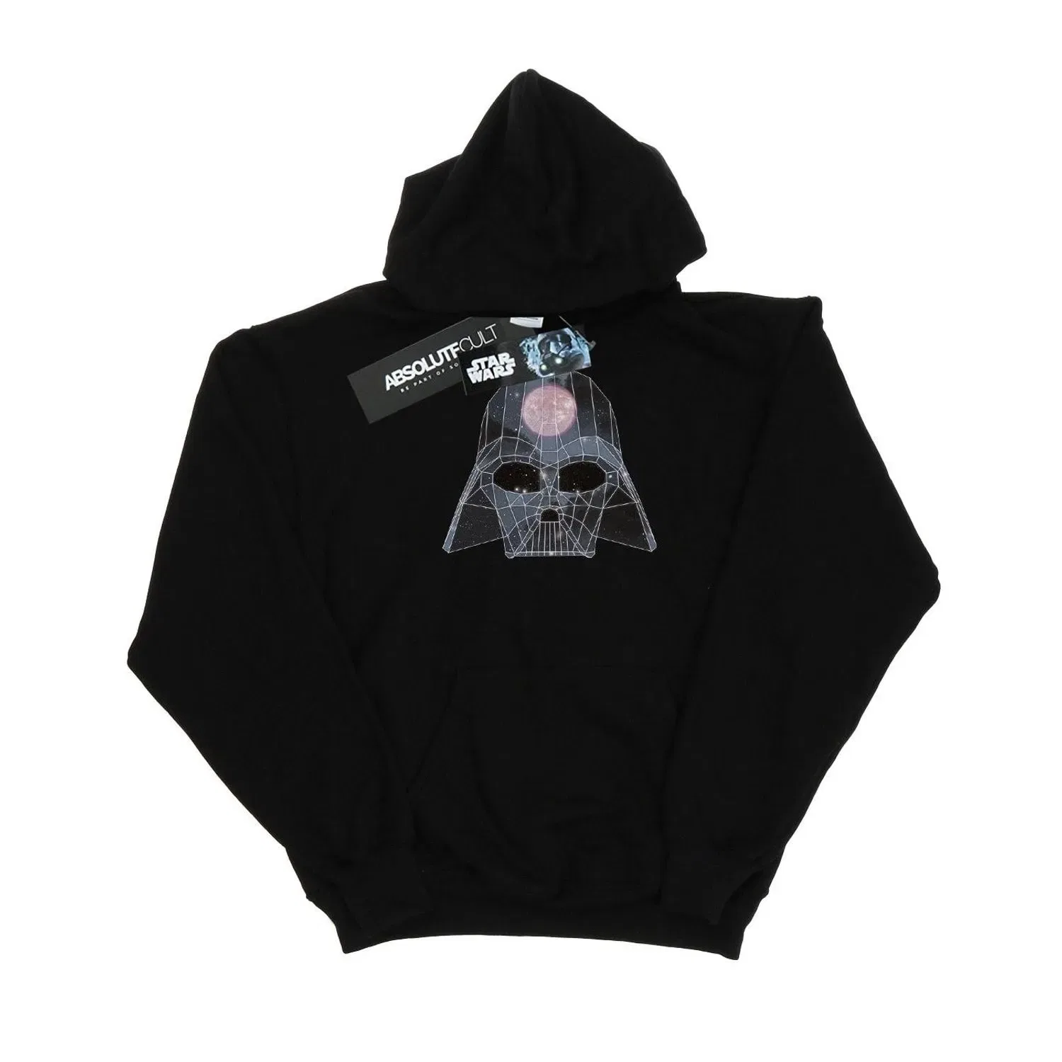 Худи с принтом Darth Vader Star Wars, черный — фото 2