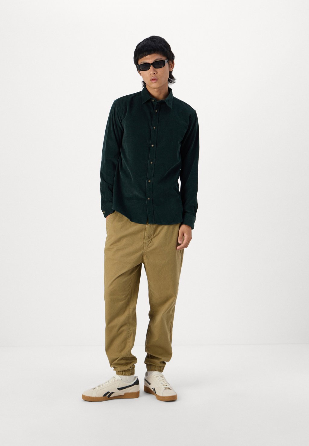 

Рубашка SLHREGOWEN Selected Homme, темно-зеленый