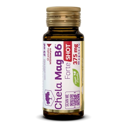 

Chela-Mag B6 Forte Shot Пищевая добавка Вишня 25 мл Olimp Labs