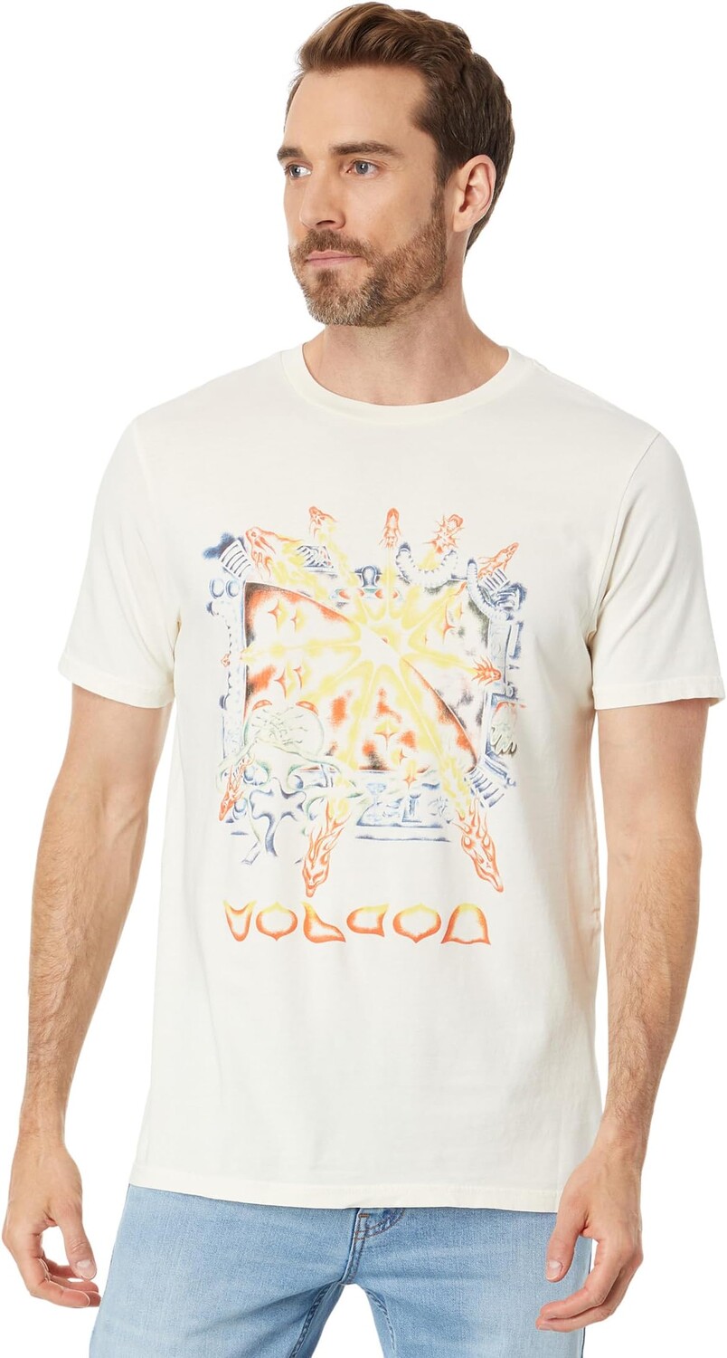 

Футболка с короткими рукавами Featured Artist Sam Ryser Volcom, цвет Off-White