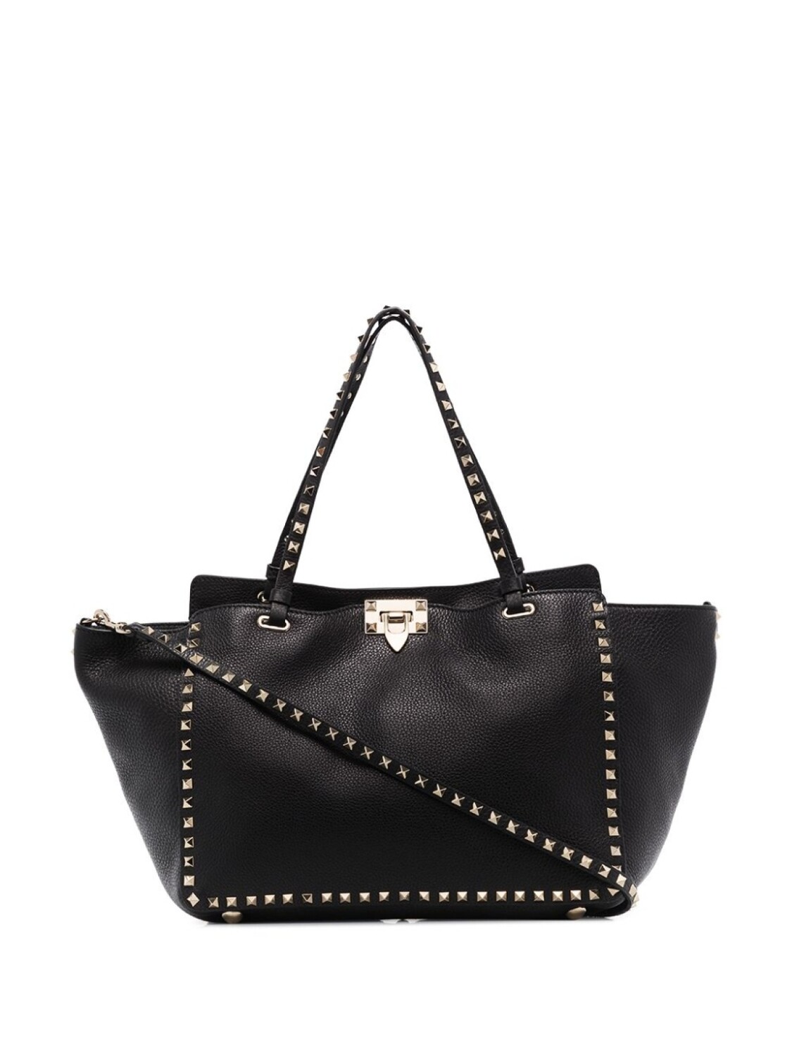 

Valentino Garavani сумка-тоут Rockstud среднего размера, черный