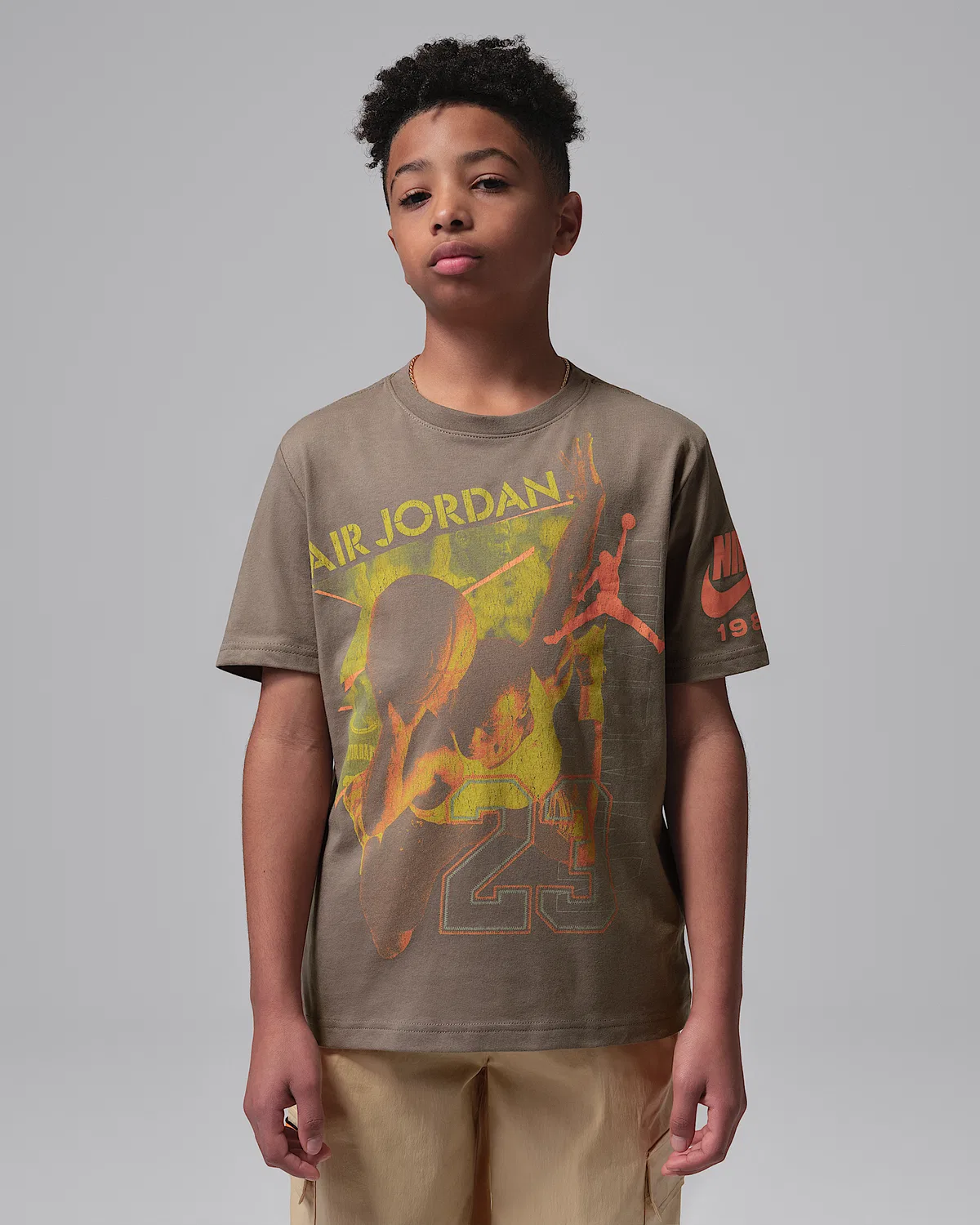 Детская футболка Jordan 1984 Vintage, Grey