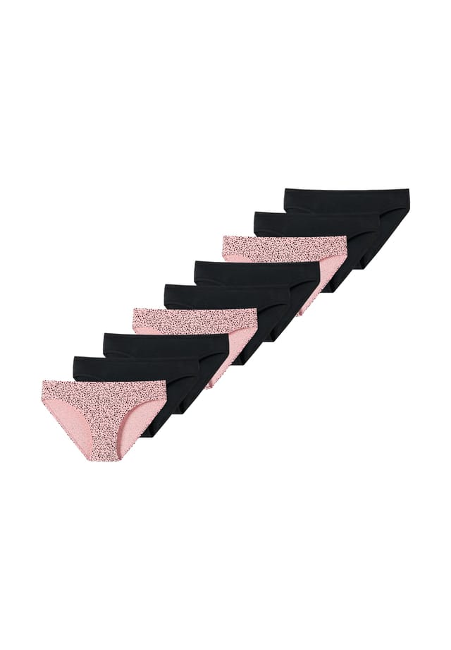 

Трусы комплект из 9 шт. для девочек-подростков органический хлопок 95/5 Schiesser, мультиколор