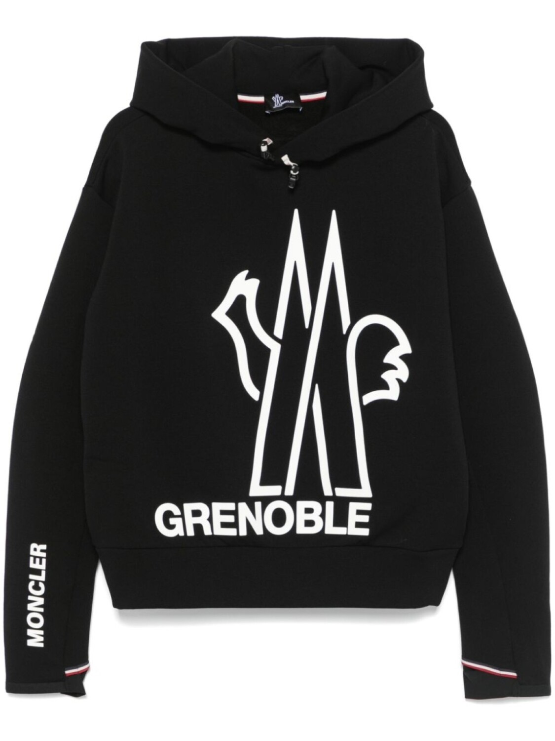 

Толстовка Polartec с капюшоном Moncler Grenoble, черный