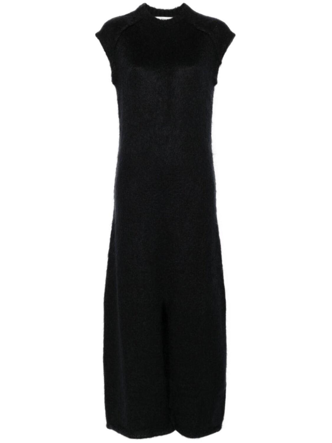 

Jil Sander фактурное платье макси, черный