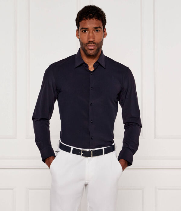 

Рубашка p-hank-kent-c1-222 Slim fit Boss, синий