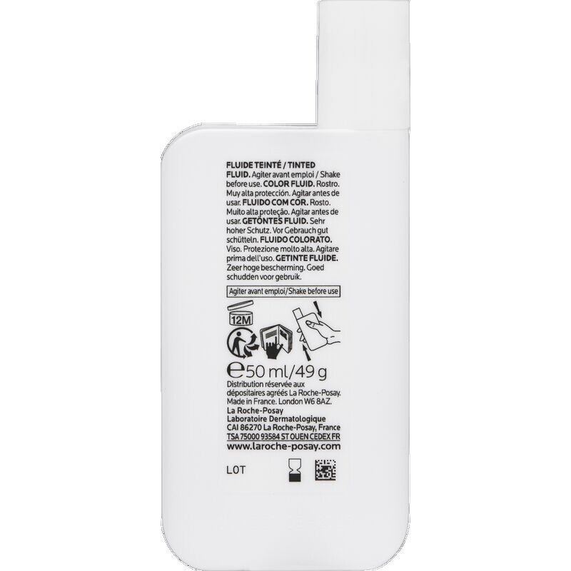 Anthelios UVMUNE 4000 SPF 50+ тонирующий флюид LA ROCHE-POSAY, 50 ml — фото 3