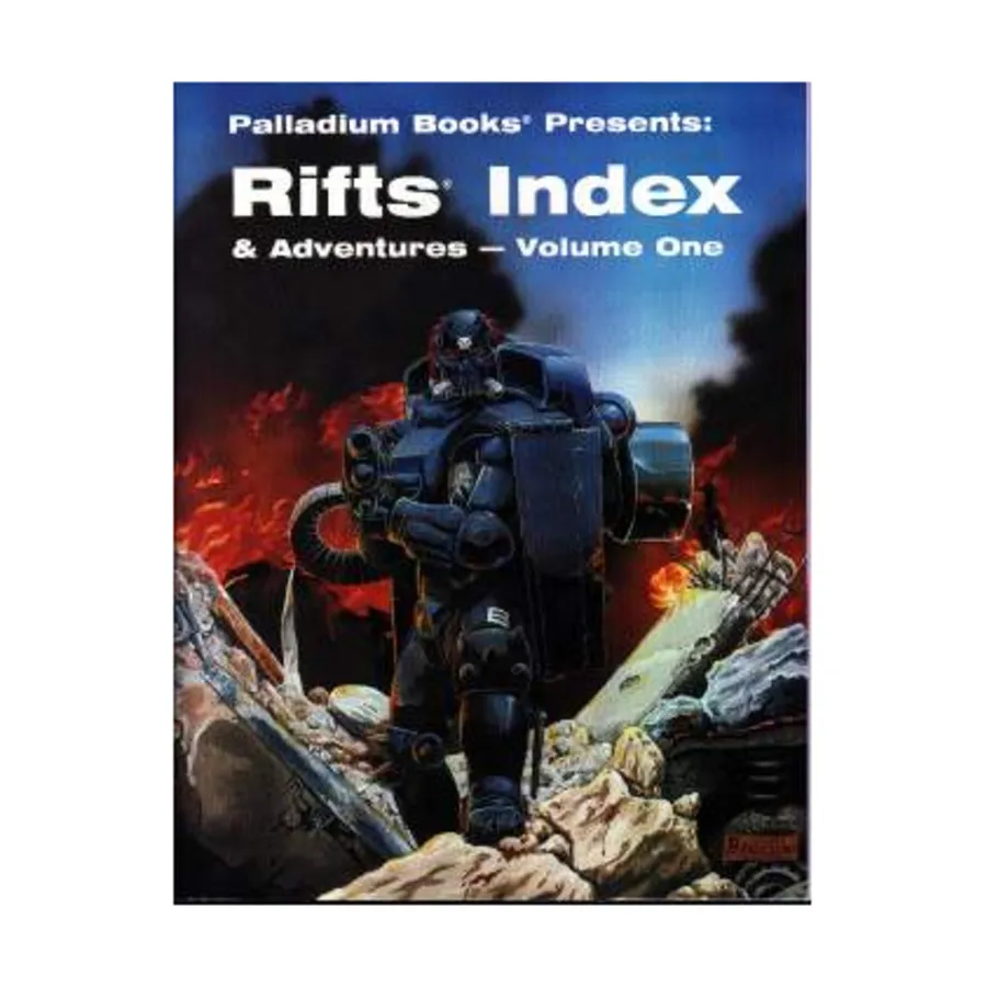 

Rifts Index & Adventures #1, Rifts - Adventure Books, мягкая обложка