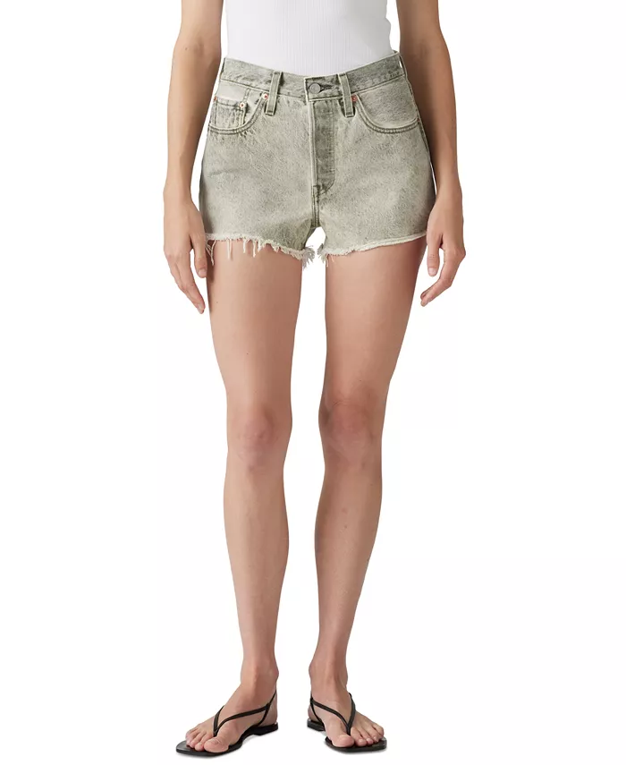 

Женские джинсовые шорты 501 Original Levi's, зеленый