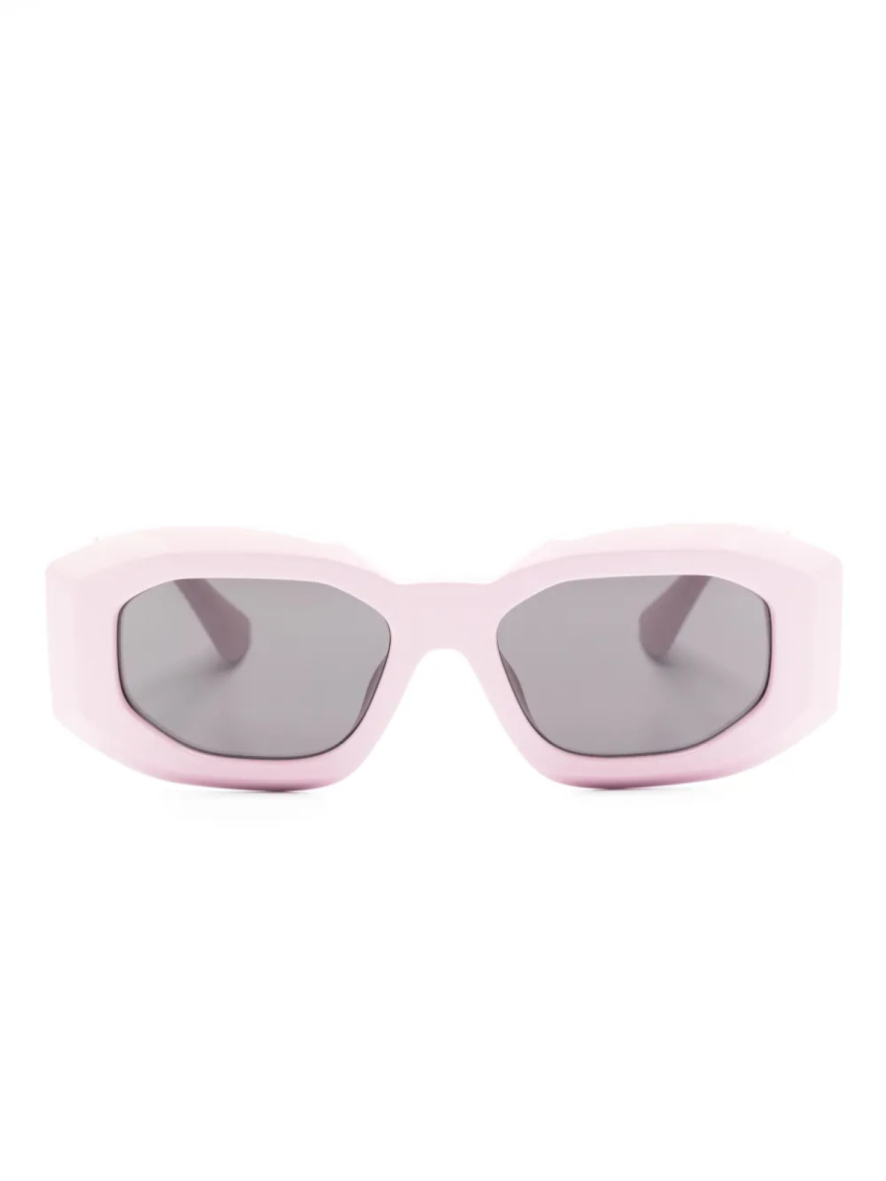 

Versace Eyewear солнцезащитные очки Maxi Medusa Biggie, розовый