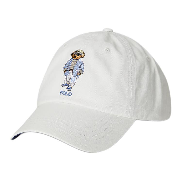 

Polo Ralph Lauren Твилловая бейсболка с медвежонком Поло, White