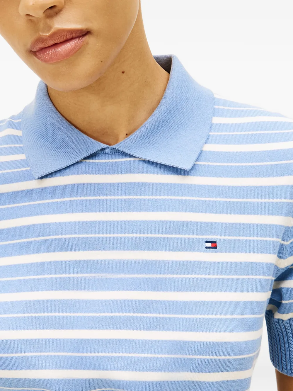 Топ в полоску Tommy Hilfiger, синий — фото 4