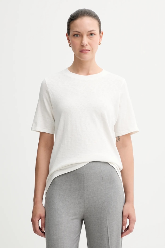 

Хлопковая футболка Marc O'Polo, бежевый