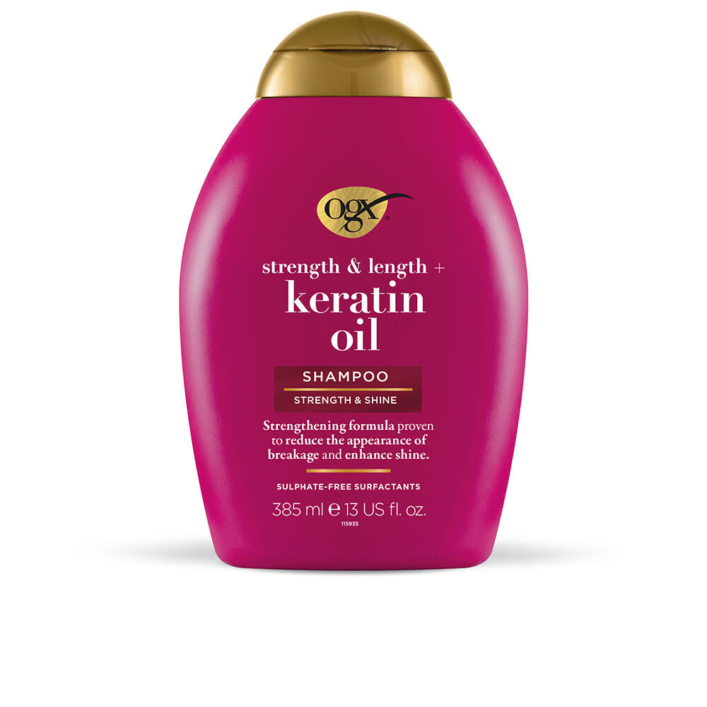 

Шампунь против ломкости Ogx Champú Aceite De Queratina, Pelo Quebradizo, Hidratante Y Fortalecedor Ogx, 385 мл