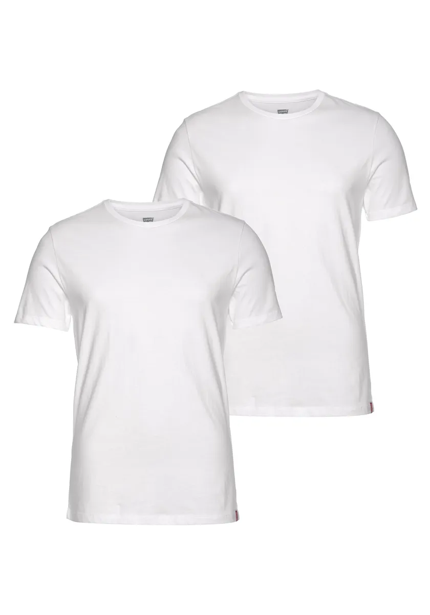 

Футболка Levi's, цвет Two-Pack Tee White + White, Weiß